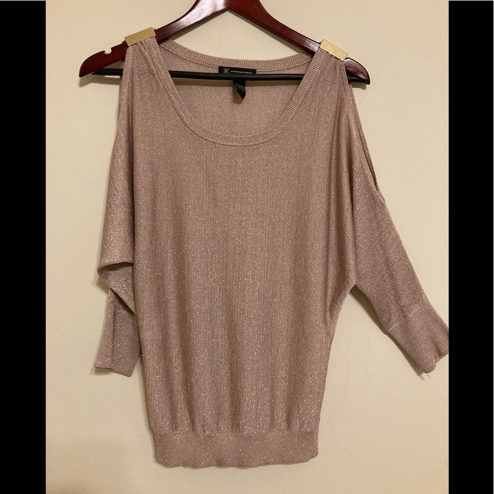Shimmery Gold Top